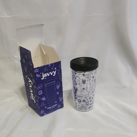 Purple Travel Mug - Picture 1 of 3